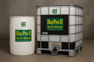 HayPro II hay preservative product container